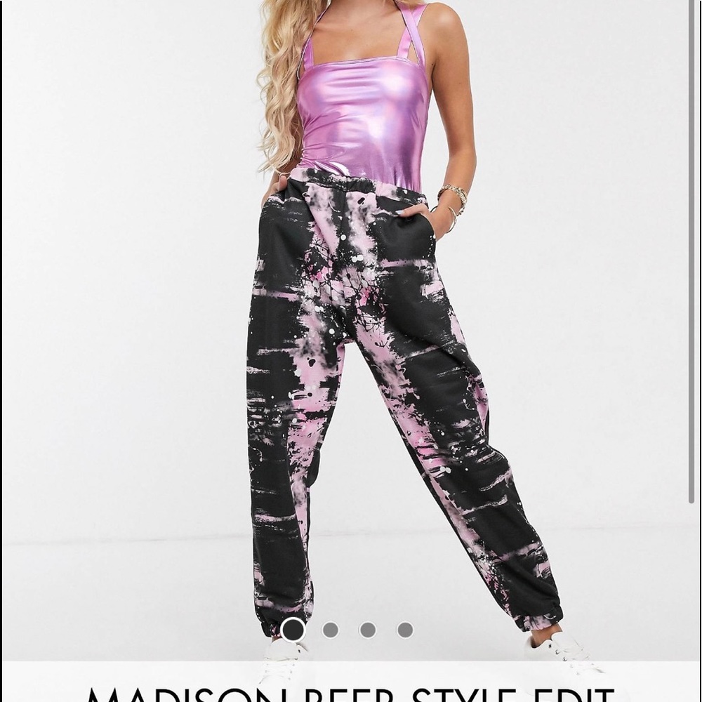 ASOS oversized jogger, tie-dye print, Size 14 NWOT